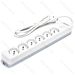 MULTIPRESA A 6 VIE CON INTERRUTTORE 16A - 1,5MAigostar
