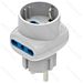 ADATTATORE A 3 VIE 16A - SPINA S30 - BIANCOAigostar