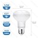 LAMPADINA LED R80 E27 12W - LUCE FREDDA - 1170LMAigostar