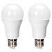 LAMPADINA LED A60 E27 24W - LUCE CALDA 2490LM - 2 PZAigostar