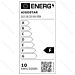 LED GU10 10W - LUCE FREDDA 6500K - 740LMAigostar