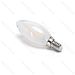 LAMPADINA LED SATINATA C35 E14 4.9W - LUCE CALDA 1800KAigostar
