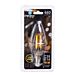 LAMPADINA LED C35 E14 6W AMBRATA - LUCE CALDA 2200KAigostar