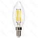 LAMPADINA LED C35 E14 8W - LUCE CALDA 2700KAigostar