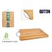 TAGLIERE BAMBU / METALLO 39.5X30X1.5C QUTTINQuttin