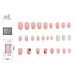 J&E UNGHIE FINTE CON DIAMANTE - ROSA 24PZJ&e