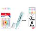 MP EVIDENZIATORE 1-5MM 6PZ COL. ASS. PASTELMp