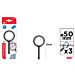 MP LENTE DI INGRANDIMENTO IN PLASTICA x3  - 50MMMp