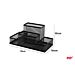 MP ORGANIZER 10x15CM 4 SCOMPARTI - NEROMp