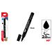 MP MARCATORE A VERNICE PUNTA TONDA 3.0MM NEROMp