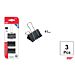 MP CLIP FERMACARTE NERO 41MM - 3PZMp