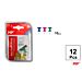 SPILLI PUNTINE GRANDE TRASPARENTI A COLORE 12PEZZIMp