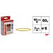 MP ELASTICI N°06 - 60x2MM GIALLO - 60gMp