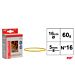 MP ELASTICI N°16 - 160x5MM GIALLO - 60gMp