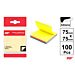MP NOTE ADESIVE 75X75MM 75G 100F COL. ASS. FLUOMp