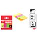 MP FOGLIETTI ADESIVI RIMOVIBILI 75*19MM 50*5F COL.Mp