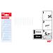 MP NASTRO TERMOADESIVO SCRIVIBILE 5.5*30CMMp