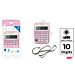 MP CALCOLATRICE DESKTOP 10 CIFRE SOLARE ROSAMp