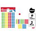MP STICKERS ADESIVI PN125/43 - BOLLINI PICCOLIMp