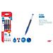 MP PENNA GEL 0.5MM ANTIBATTERICO B/N/R - 4PZMp