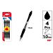 MP PENNA SCATTO 1.0MM NERO - 4PZMp