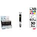 MP SET PENNE SFERA MULTICOLOR 0.7MM 30PZ PANDAMp