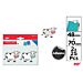 MP ETICHETTE ADESIVE COW - 2x25PZMp