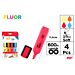 MP EVIDENZIATORE TESSUTI 2-5MM 4PZ COL.ASS. FLUOMp