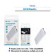 POWER BANK 10000 MAH 10W PB199 MODELLO A STRISCIA LUNGAUnico