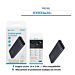POWER BANK 10000 MAH 10W PB199 MODELLO A STRISCIA LUNGAUnico