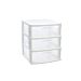 CASSETTIERA SENA 3 CASSETTI - BIANCOPlastic Forte