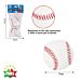 MSSP00045 BASEBALL CON NUCLEO IN GOMMA PVC (SET DIMile Star