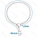 COLLARE A SCORRIMENTO - 35CM - XSNobleza