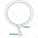 COLLARE A SCORRIMENTO - 45CM - SNobleza