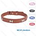 COLLARE CON BORCHIE A OSSO - 34/43CM - MNobleza