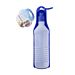 BORRACCIA DA VIAGGIO PER CANI - BLU - 500MLNobleza