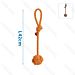 CORDA CON PALLINA IN COTONE PER CANI - 42CMNobleza