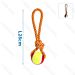 CORDA CON PALLINA DA TENNIS PER CANI - 28CMNobleza