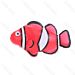 PESCE PAGLIACCIO FLUO PER ACQUARINobleza