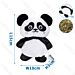 PELUCHE CON ERBA GATTA -  PANDANobleza