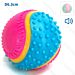 PALLINA MULTICOLOR SONORO - GIOCO PER CANINobleza
