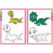 Coloro 64pg - Colora e Gioca con i DinosauriCrescere Edizioni