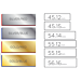 TARGHETTA PER CITOFONO 56X16 MM BLUE SILVERMy Family