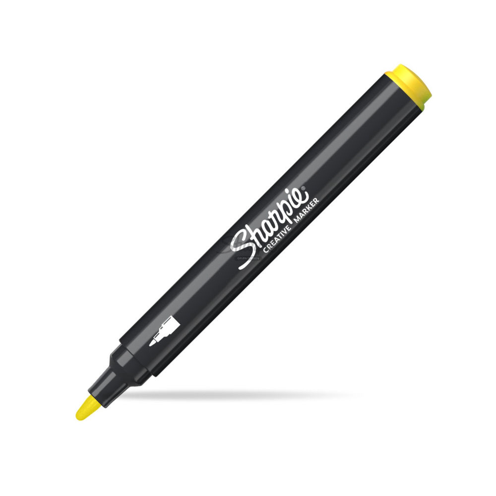 SHARPIE ACRYLIC CREATIVE MARKER PUNTA TONDA YELLOWSharpie