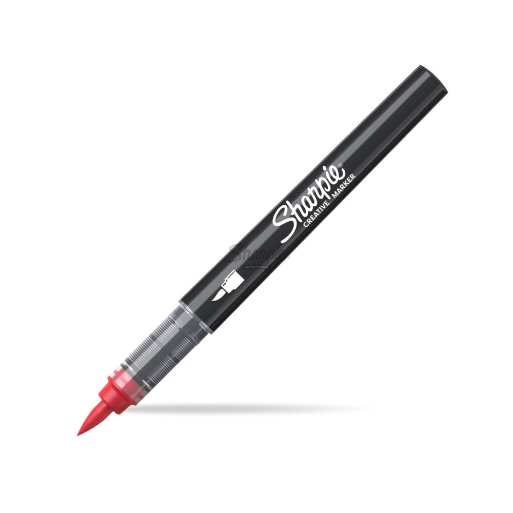 SHARPIE ACRYLIC CREATIVE MARKER PUNTA BRUSH REDSharpie