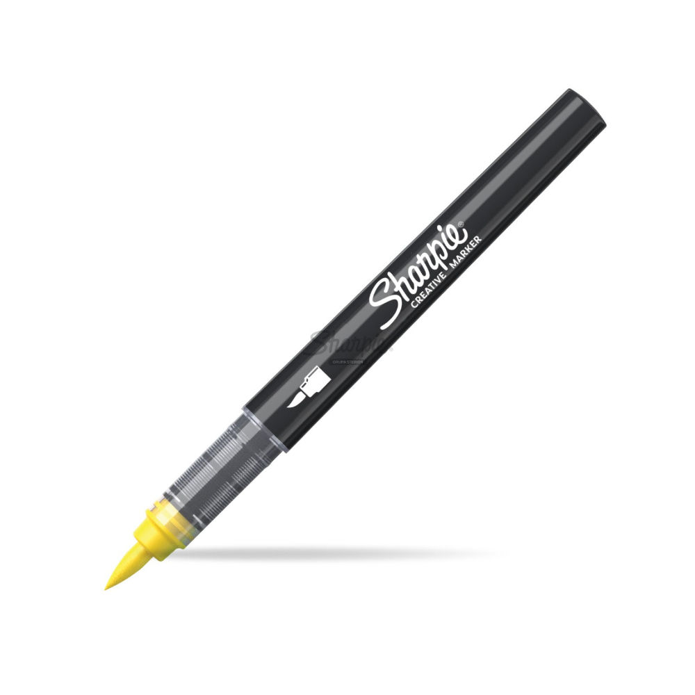 SHARPIE ACRYLIC CREATIVE MARKER PUNTA BRUSH YELLOWSharpie