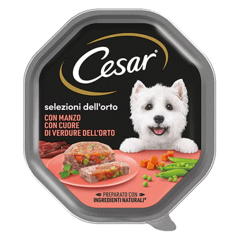 Cesar - Manzo e Cuore di Verdure dell Orto - 150gCesar