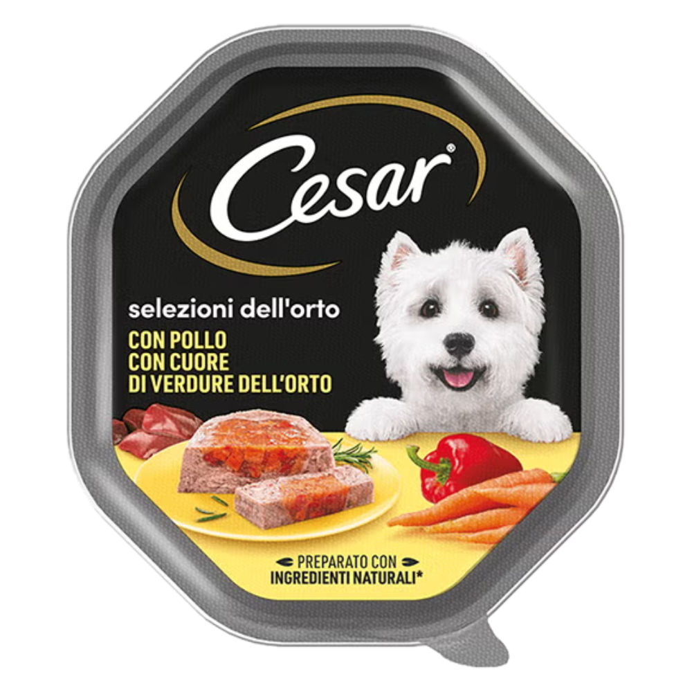 Cesar - Pollo e Cuore di Verdure dell Orto - 150gCesar