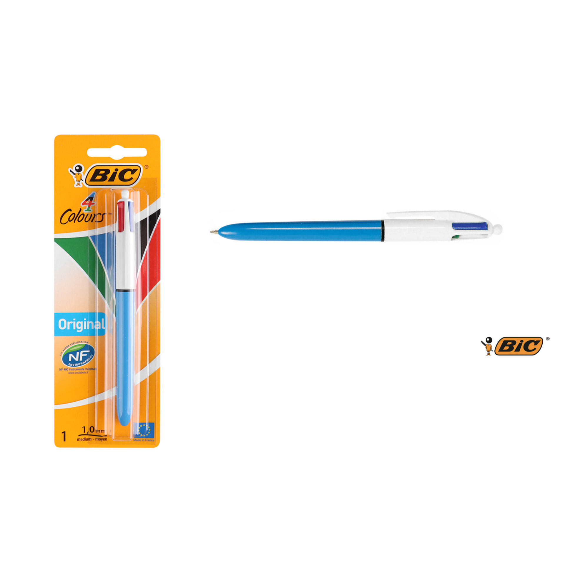 BIC 4 COLOR MEDIUM 1 AST EUBic