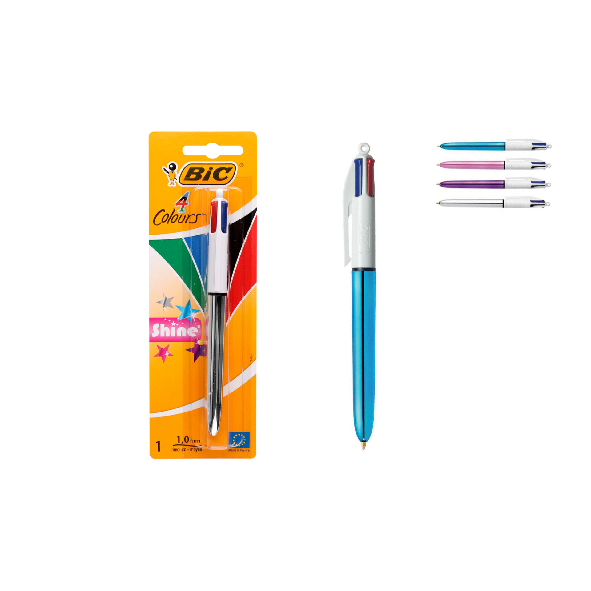 BIC 4 COLOURS SHINE BL1 EUBic